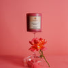 Pink Blossom – Floral Candle (12 oz)