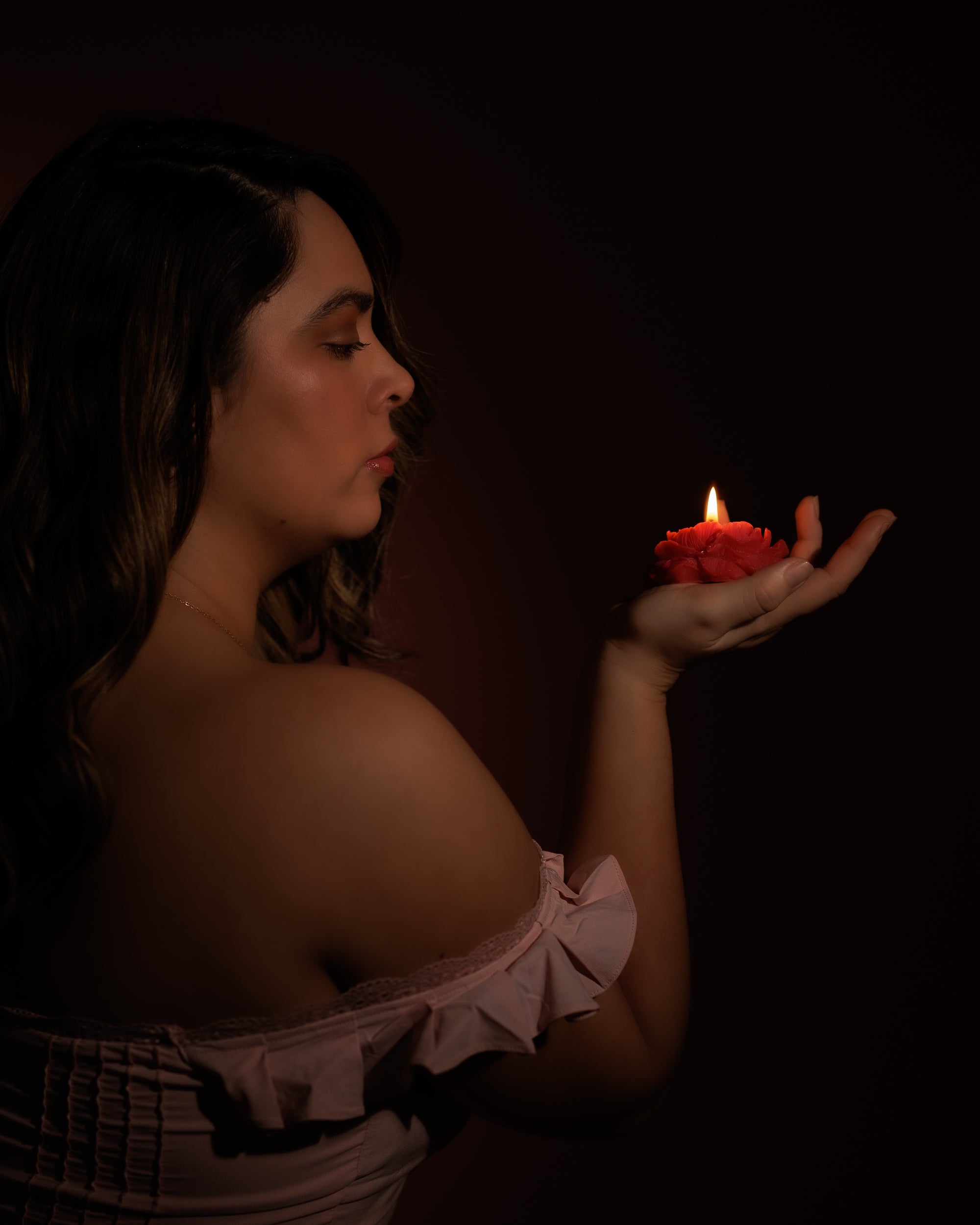 Pink Blossom – Decorative Candle Collection