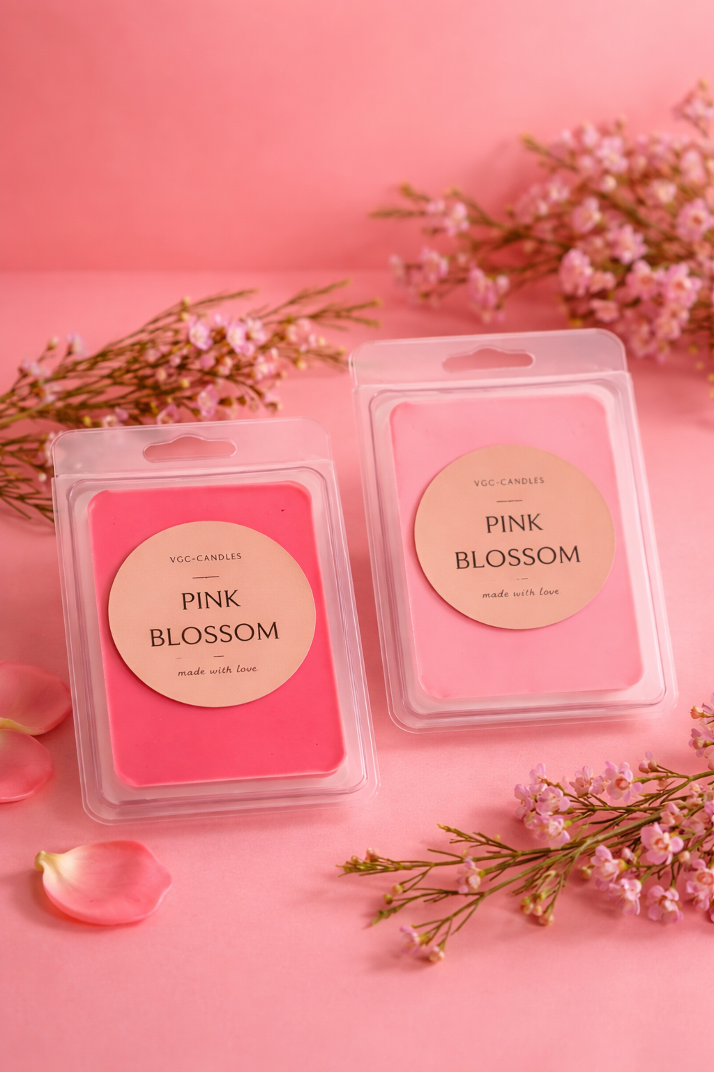 Pink Blossom – Wax Melts en Tableta