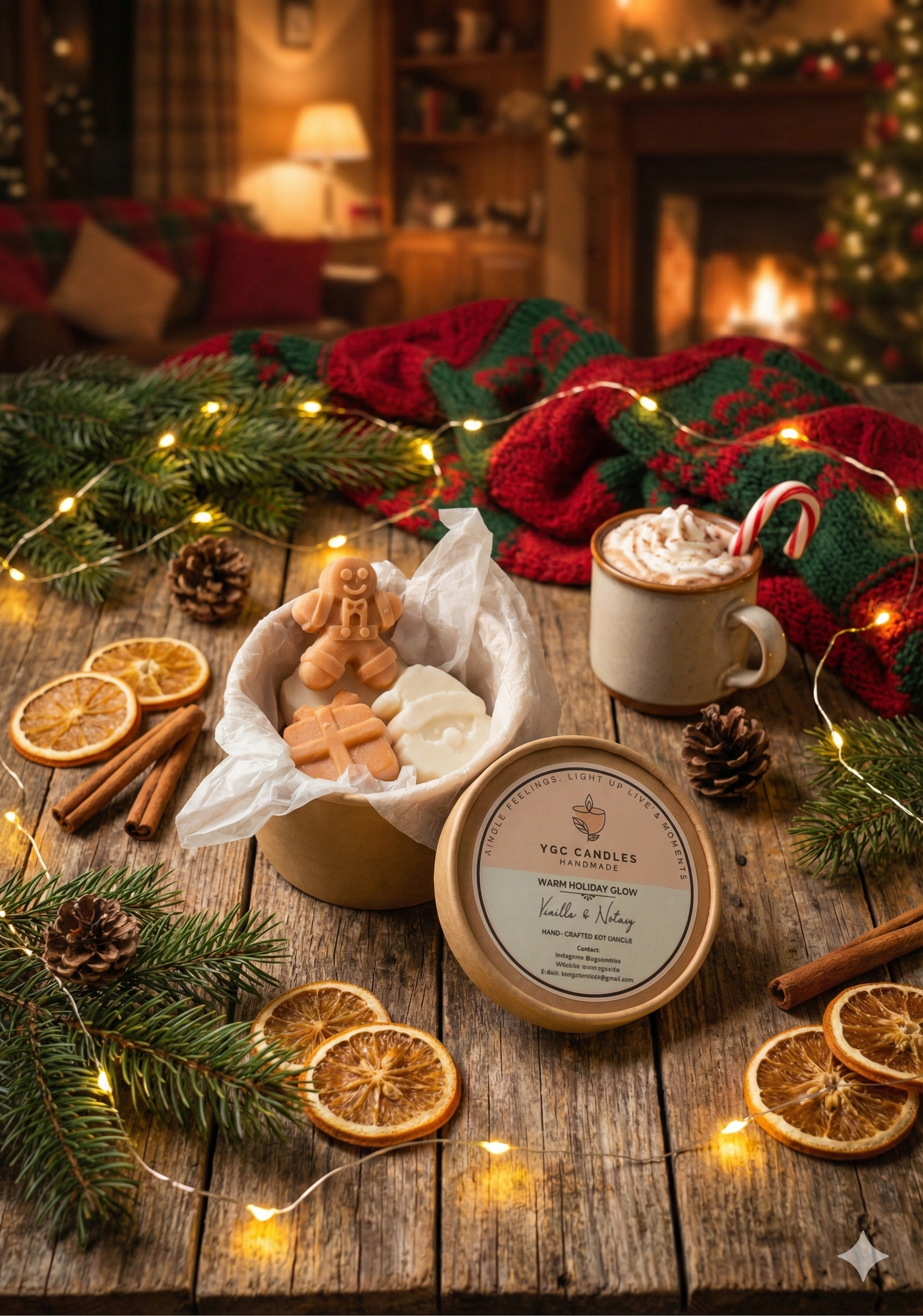 Warm Holiday Glow. Wax Melts